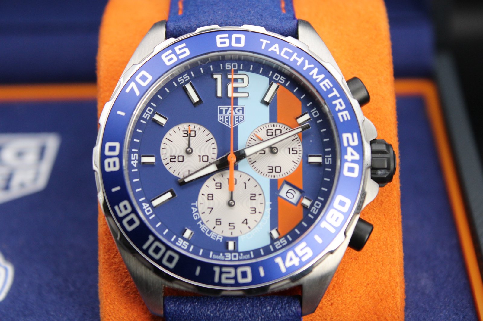Tag Heuer Formula 1 ‘Gulf Special Edition’ CAZ101N.FC8243