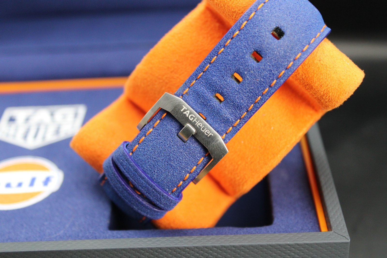 Tag Heuer Formula 1 ‘Gulf Special Edition’ CAZ101N.FC8243 - Image 9