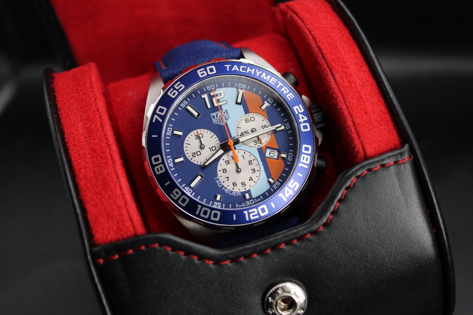 Tag Heuer Formula 1 ‘Gulf Special Edition’ CAZ101N.FC8243 - Image 3